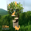 2.2 m Supreme Bungalow Cat Tree — 7 Spots