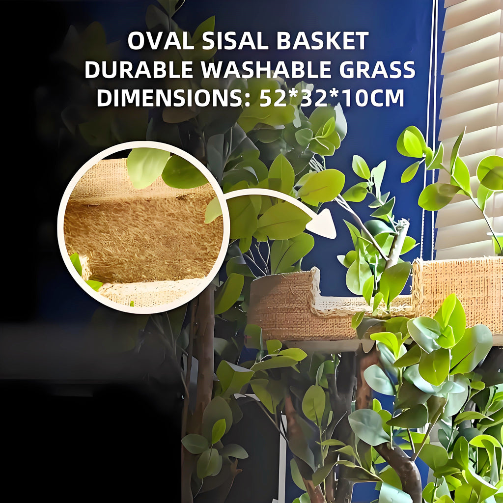1.6m Bungalow Cat Tree | 3 Levels